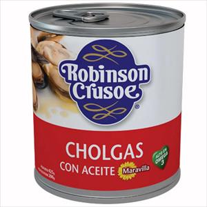 CHOLGAS ACEITE 425G ROBINSON CRUSOE