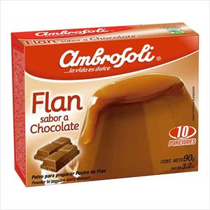 FLAN AMBROSOLI 90GR CHOCOLATE
