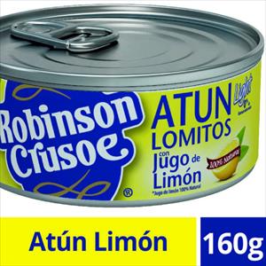 ATUN LOMITO LIMON ROBINSON CRUSOE 160G