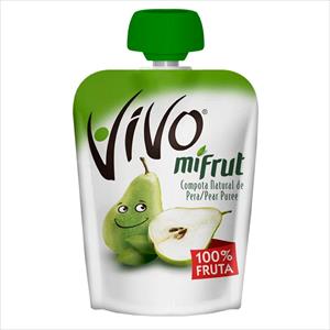 COMPOTA MIFRUT PERA VIVO 90GR | Supermercado La Herradura