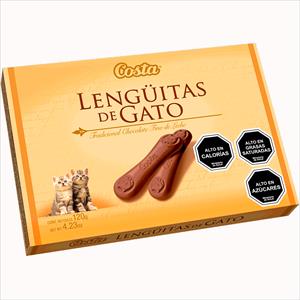CHOCOLATE ESTUCHE LENGUA DE GATO 120GR