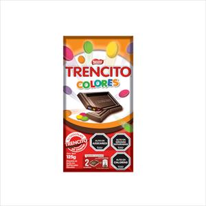 CHOCOLATE TRENCITO COLORES 125G
