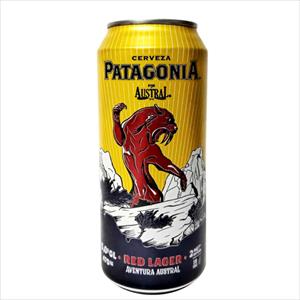 CERVEZA PATAGONIA RED LAGER 470 ML LATA