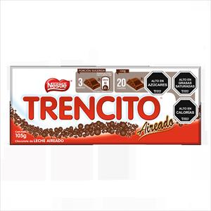 CHOCOLATE TRENCITO AIREADO 105G