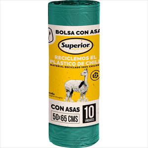 BOLSA BASURA SUPERIOR 50X65CM CON MANGO