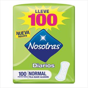 PROTECTORES NOSOTRAS 100U NORMAL