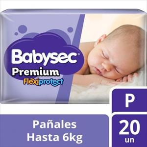 PAÑAL BABYSEC PREMIUM P X20