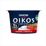 YOGHURT OIKOS PROTEIN TROZO FRUTILLA 130G DANONE