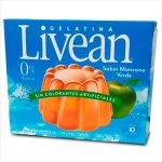 GELATINA LIVEAN 20 GRS MANZANA