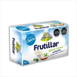 QUESO CREMA FRUTILLAR 190G