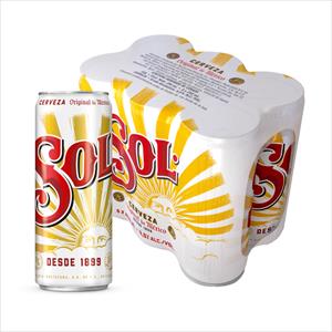 CERVEZA SOL 470ML X 6U LATA