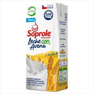 LECHE SOPROLE 200ML CON AVENA