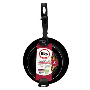 PACK SARTEN ILKO 26CM-20CML PAILA 18CM JUST COOK