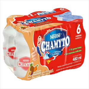 CHAMYTO PROBIOTICO 6X80ML MANGO MARACUYA