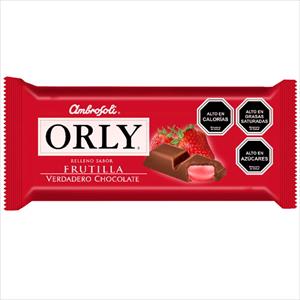 CHOCOLATE ORLY 95G FRUTILLA