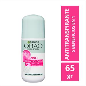 DESODORANTE GARNIER OBAO 65G ZINC