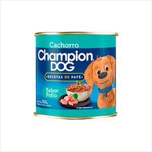 CHAMPION DOG PATE LATA 315G CACHORRO SABOR POLLO