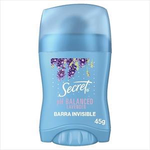 DESODORANTE SECRET BARRA 45G LAVANDER