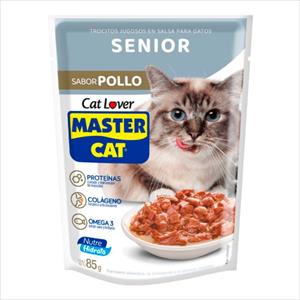 ALIMENTO MASTER CAT 85G SENIOR POLLO