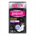 TOALLA LADYSOFT NOCTURNA 14U U/DELGADA T/SUAVE MORADA