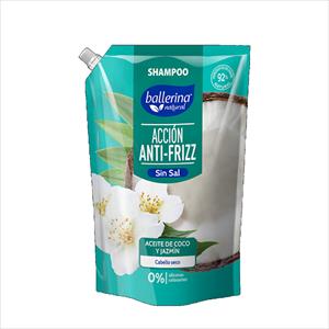 SHAMPOO BALLERINA DP 900ML ACEITE DE COCO