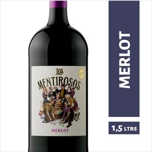 VINO LOS MENTIROSOS MERLOT 1.5L