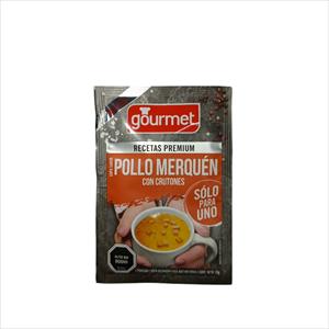 SOPA GOURMET 15G POLLO MERKEN CON CRUTONES