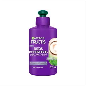 CREMA PARA PEINAR FRUCTIS RIZOS PODEROSOS 300ML