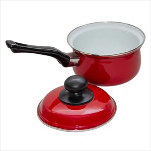 CACEROLA 16 CM ROJO CONDOR