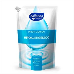 JABON LIQUIDO BALLERINA DP 650ML HIPOALERGENICO