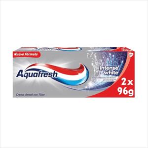 PASTA DENTAL AQUAFRESH 96G X 2 INTENSE WHITE
