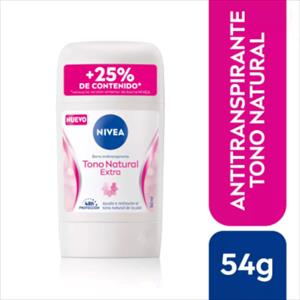 DESODORANTE NIVEA BARRA WOMEN 54G TONO NATURAL EXTRA