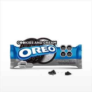 GALLETA OREO 108G COOKIES AND CREAM