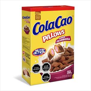 CEREAL PILLOWS COLA CAO 350GR FRAMBUESA