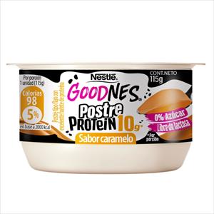 POSTRE GOODNESS PROTEIN 115G VAINILLA