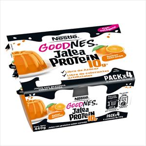 JALEA PROTEIN GOODNES 110GR X 4UN NARANJA