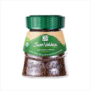 CAFE JUAN VALDEZ LIOFILIZADO 95G ORGANICO
