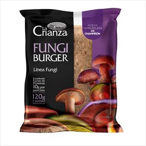 HAMBURGUESA LA CRIANZA DE CHAMPIÑON 120G