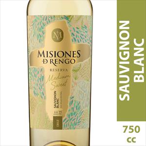 VINO MISIONES DE RENGO 750ML RES MED SWEET SAU BLANC