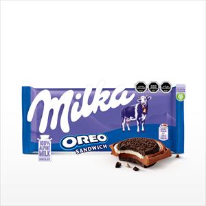 CHOCOLATE MILKA OREO SANDWICH 92GR