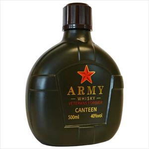 WHISKY ARMY CANTEEN 500ML