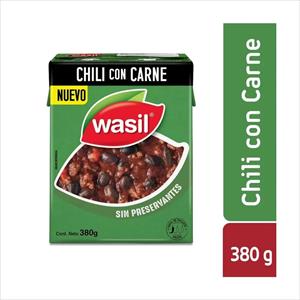 PLATO LISTO CHILI CON CARNE WASIL 380GR