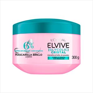 CREMA TRATMIENTO ELVIVE GLYCOLIC CRISTAL 300G