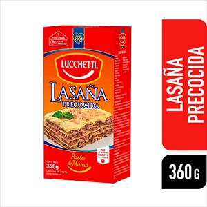 LASAÑA PRECOCIDA 360G LUCCHETTI