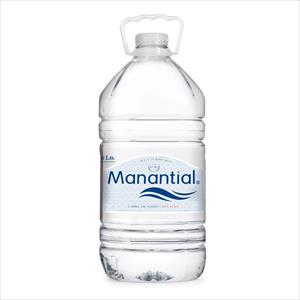 AGUA SIN GAS MANANTIAL 6L