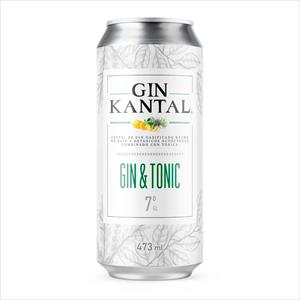 COCTEL GIN KANTAL 473ML GIN TONIC
