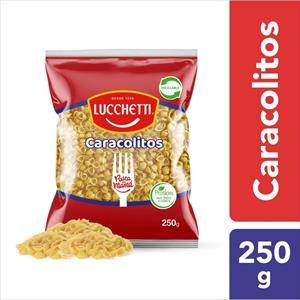 FIDEO LUCCHETTI 250G CARACOLITOS