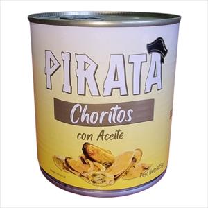 CHORITOS ACEITE 425G PIRATA