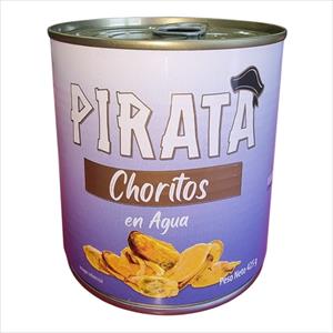 CHORITOS AGUA 425G PIRATA