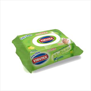 TOALLAS DESINFECTANTES VIRUTEX 90U EASY CLEAN